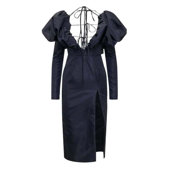 knee length dresses for ladies Lblc The Label Goldie Dress in Black main image 1